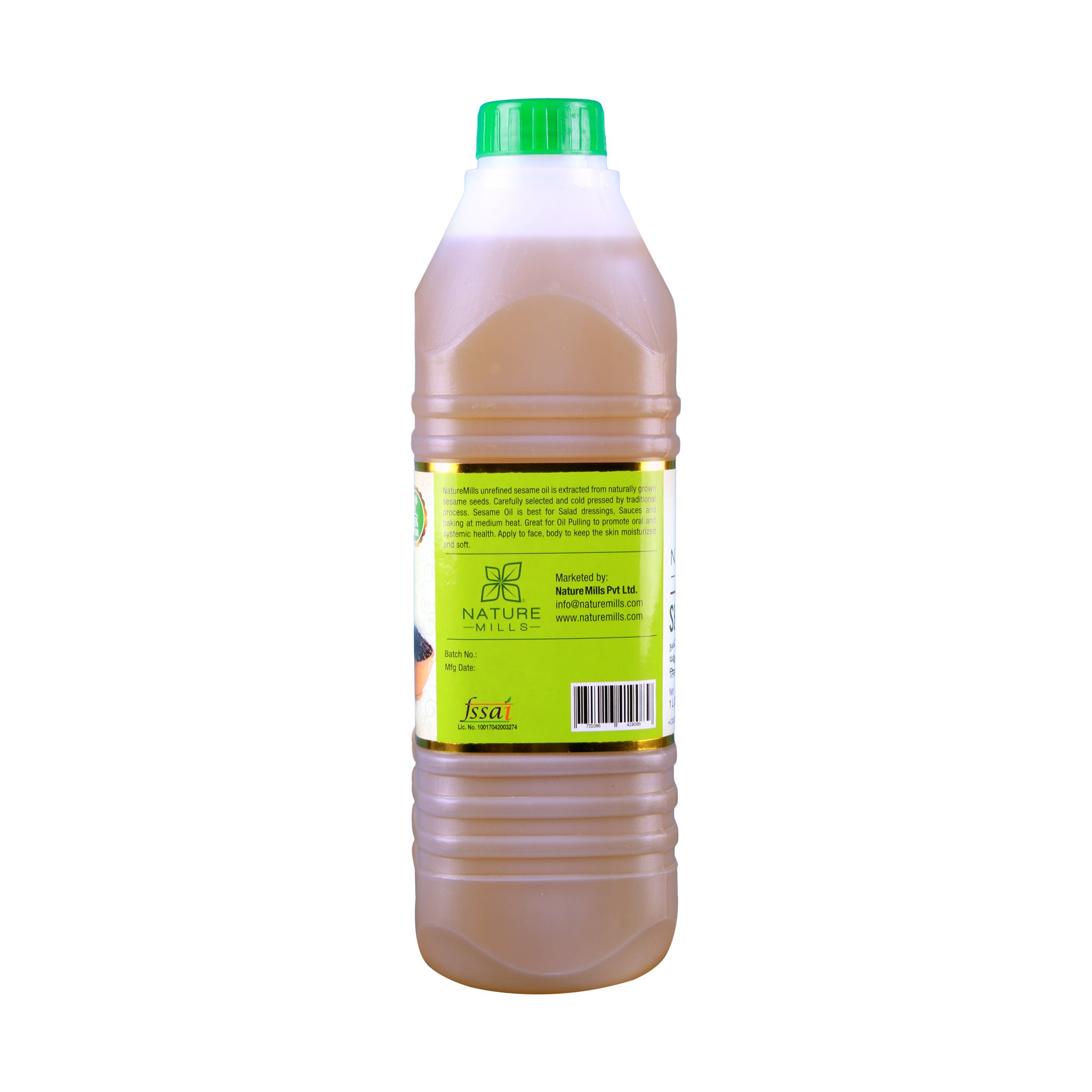 SESAME OIL (GINGELLY OIL)- 1 L